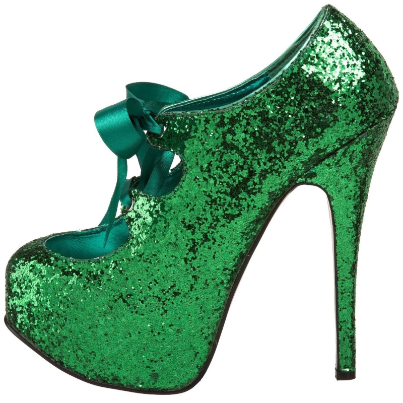 escarpin vert
