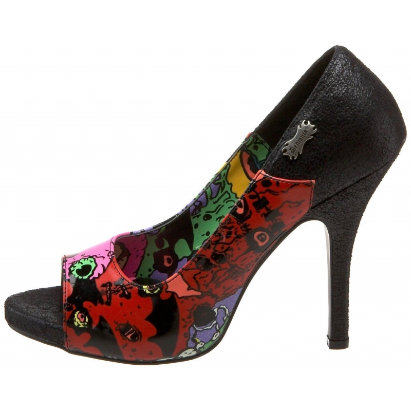 talon haut bout ouvert