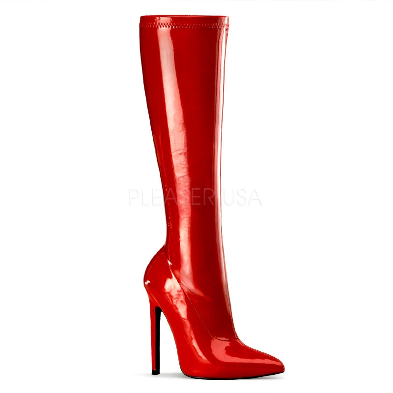 bottines talons aiguilles rouge