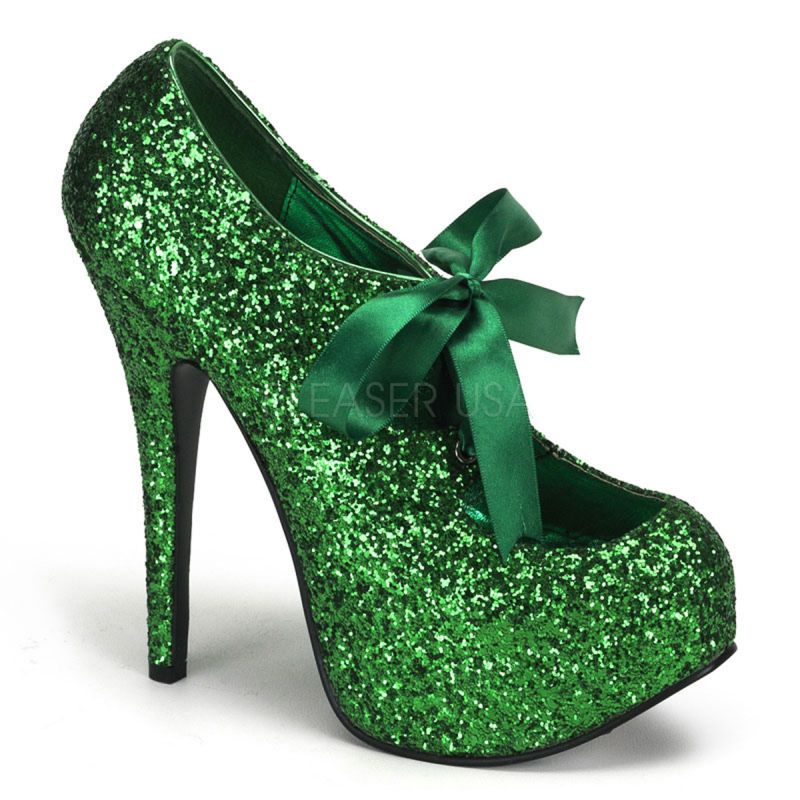 escarpin vert