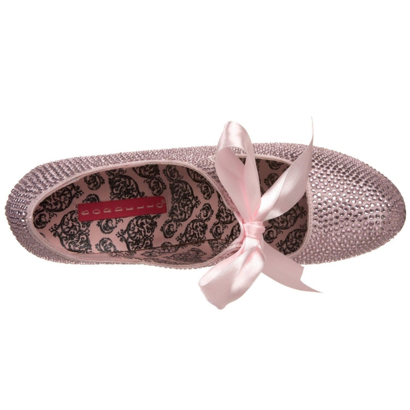 escarpins rose paillette