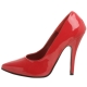 chaussure rouge vernie escarpin