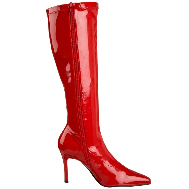 bottes femmes rouges