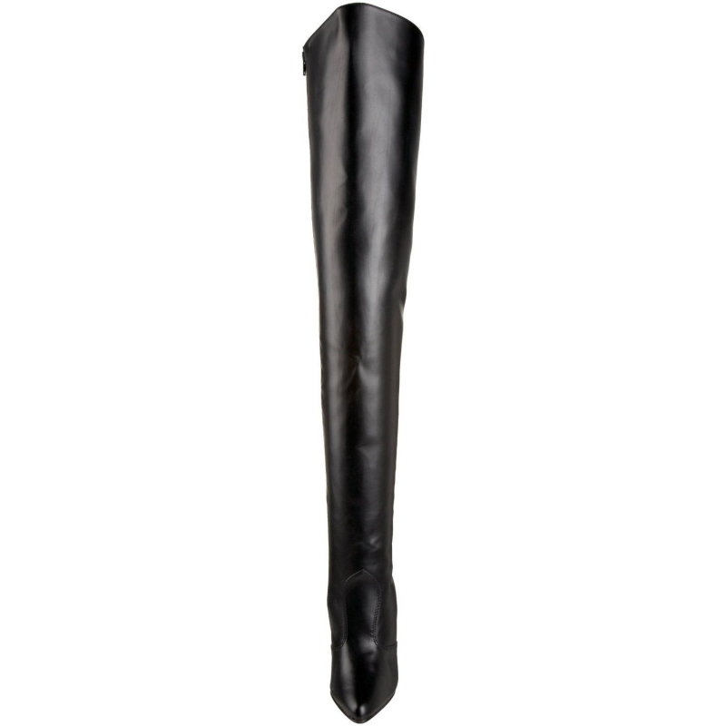 Comment porter des cuissardes noires talon haut