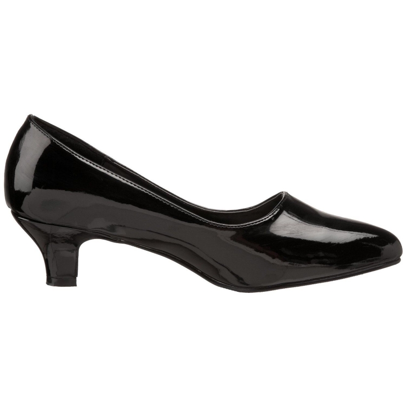 Escarpin talon on sale bas