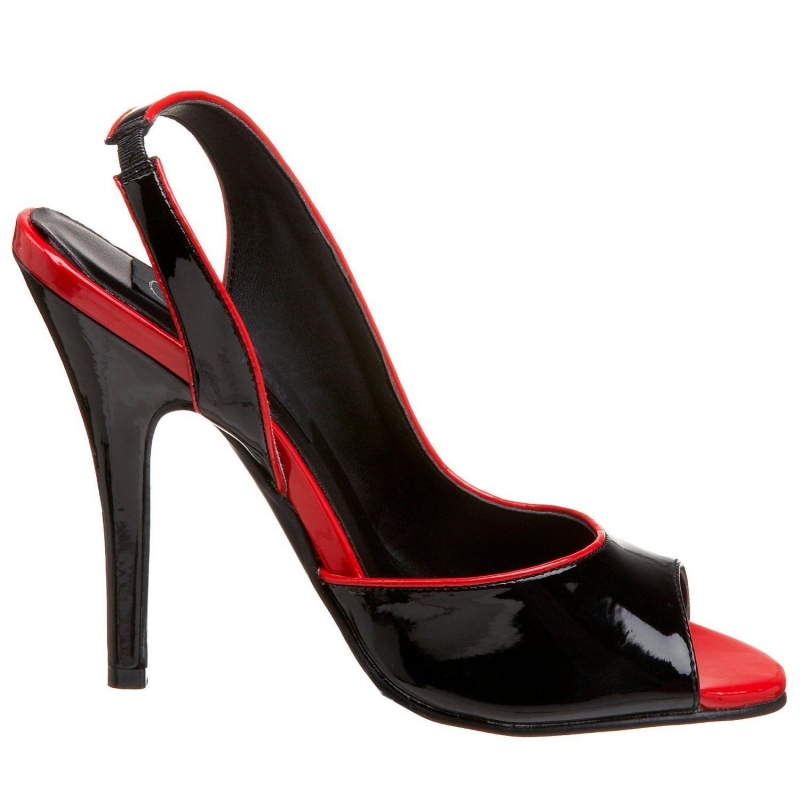 nus pieds rouge