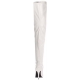 Cuissardes en vinyle blanc petit prix
