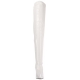 Cuissardes en vinyle blanc travestis
