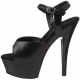 Sandales cuir noir