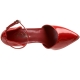 Escarpin rouge vernis   Domina-402 
