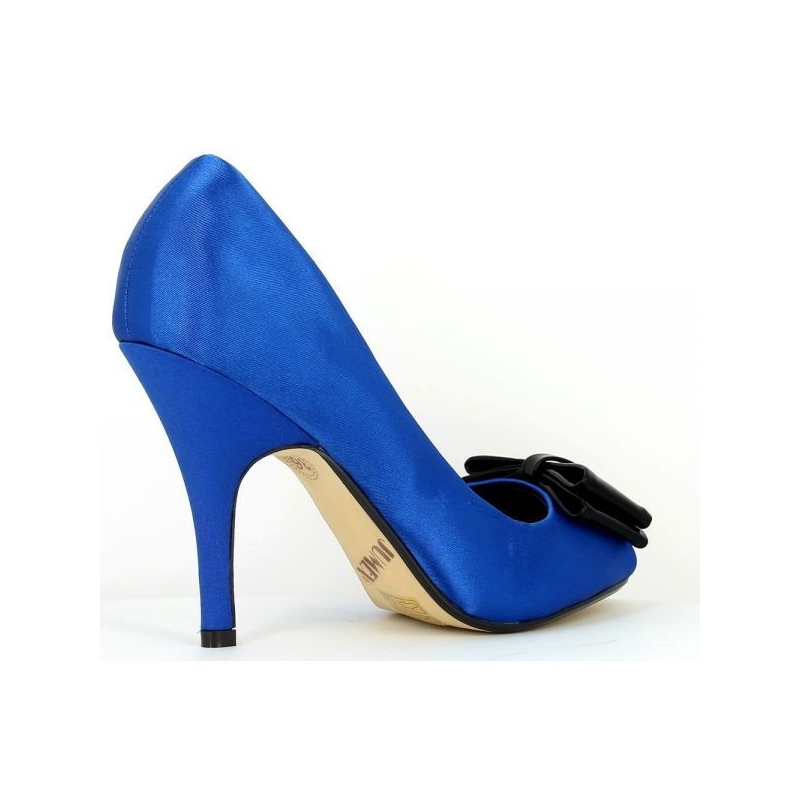 escarpin bleu