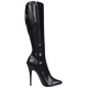 botte noire talon 15 cm