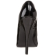 Escarpins Peep Toe noirs vernis