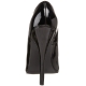 Escarpins Peep Toe noirs vernis