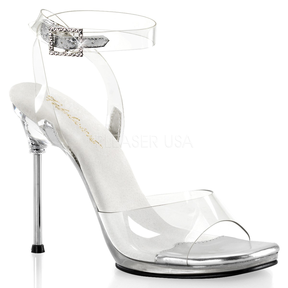 Nu-pieds transparents - Pointure : 36 - Fabulicious - Modalova