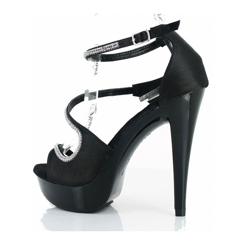 talon haut brillant
