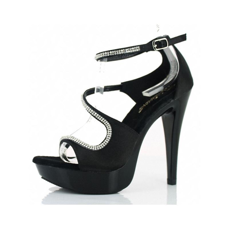 talon haut brillant