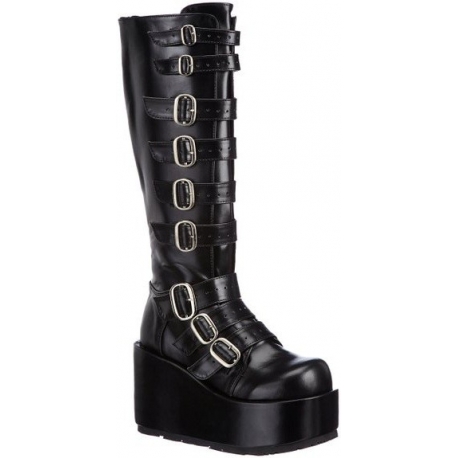 bottes plateforme gothique