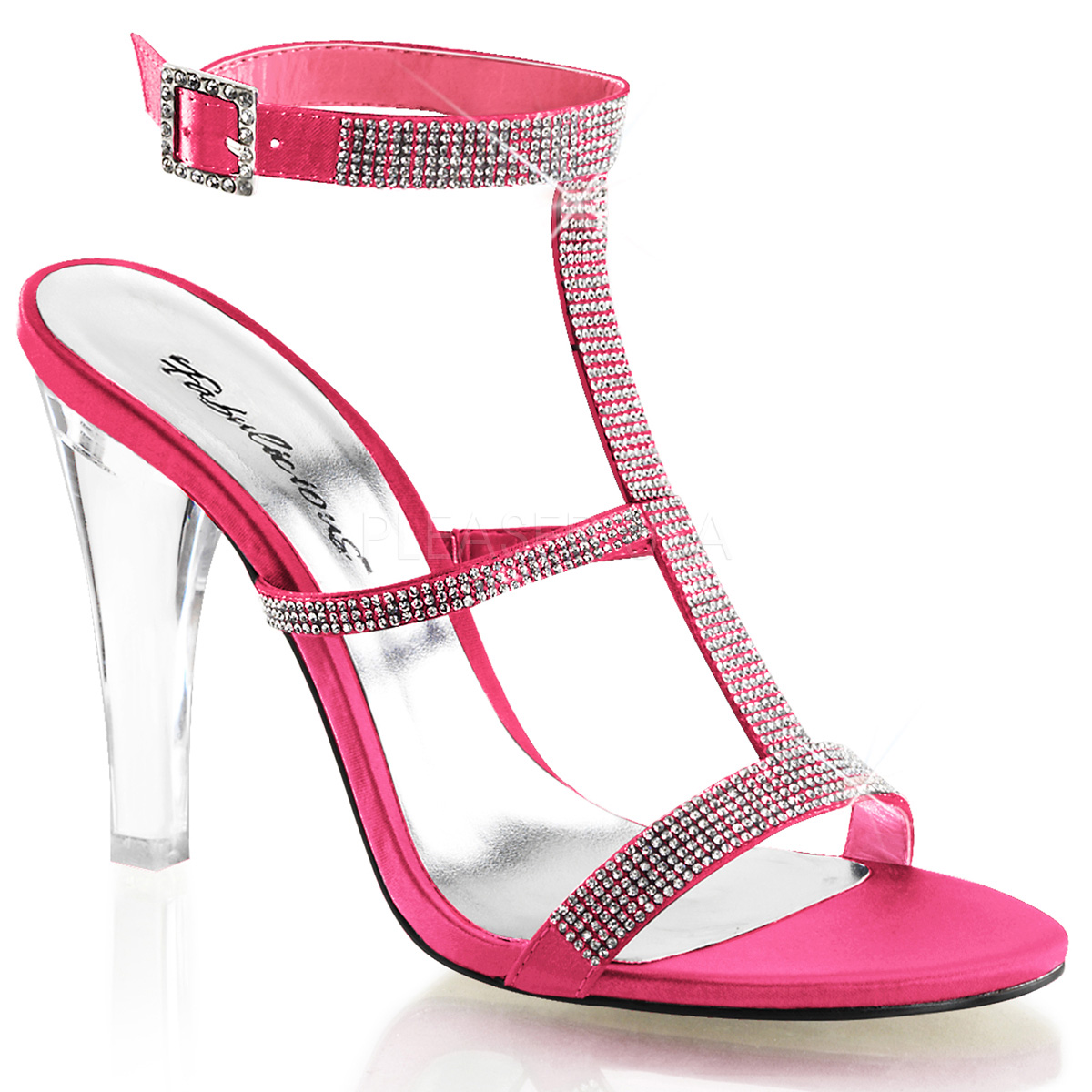 sandale talon corail