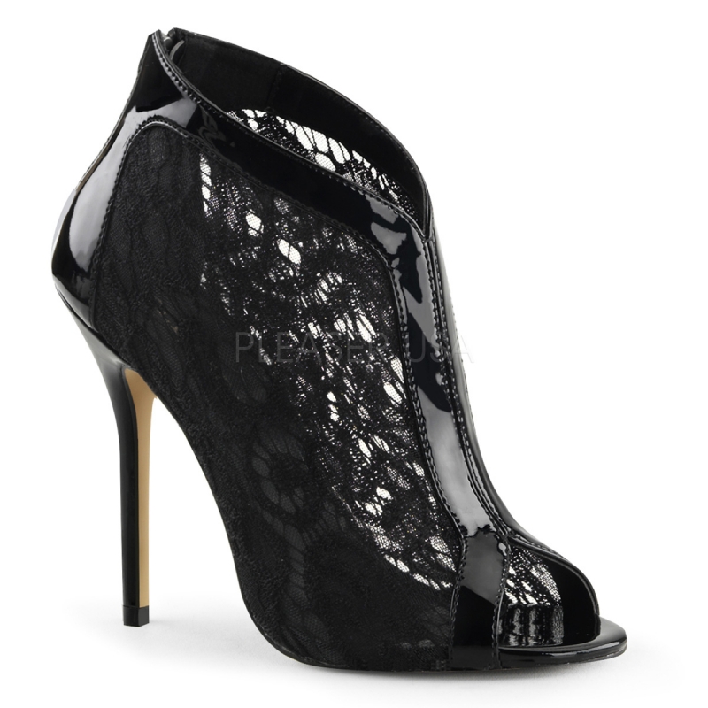 chaussure talon dentelle