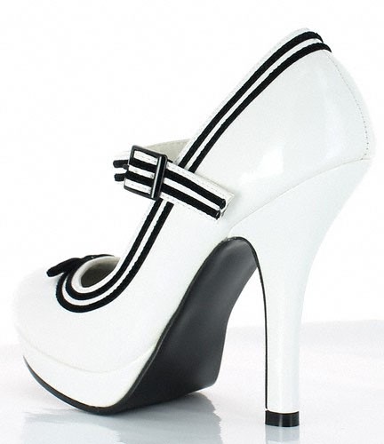 escarpin talon entonnoir