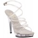 Chaussures nu-pieds transparents