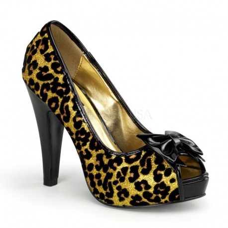 escarpin jaune pas cher