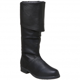 Bottes homme cuir noir