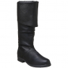 Bottes homme cuir noir