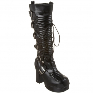 bottes compensées gothique
