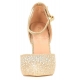 Escarpins d'Orsay paillettes dorées petit talon covet-03
