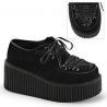 Creepers noirs semelle double