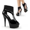Sandales bottines noires