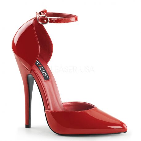 sandales vernis rouge, chaussures femme grande taille