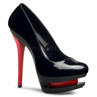escarpins plateforme talon haut
