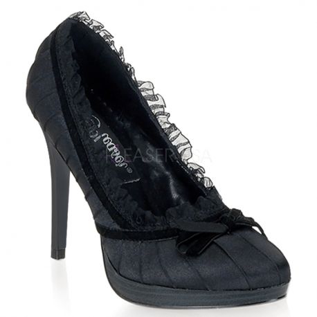 escarpin dentelle