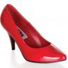 Escarpins petit talon rouges vernis