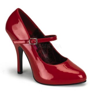 escarpin rouge bout rond
