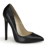 Escarpins cuir noir