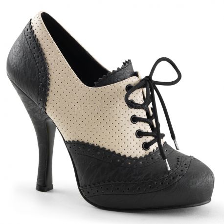 Richelieu a talon shop femme