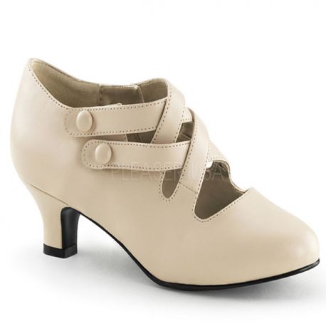 soulier beige femme