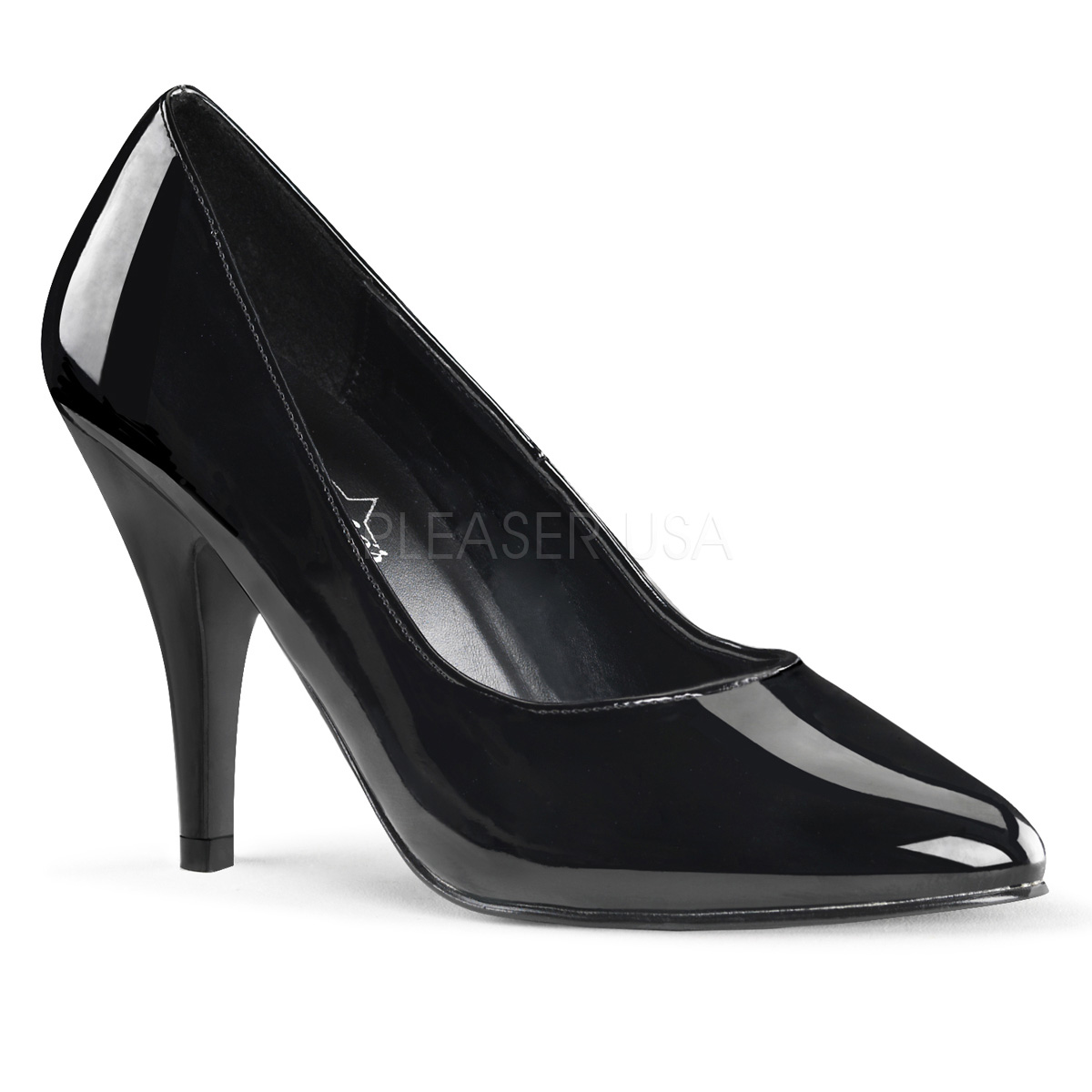 Escarpins vernis noirs - Pointure : 36 - Pleaser Pink Label - Modalova