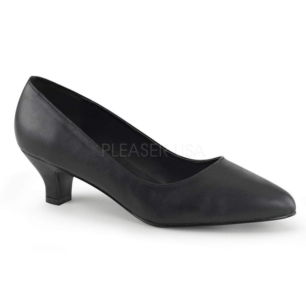 Escarpins noirs petit talon - Pointure : 48 - Pleaser - Modalova