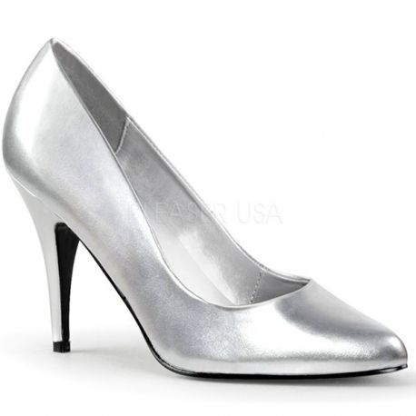 Escarpin couleur argent outlet