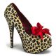 Chaussures en léopard escarpins fantaisie haut talon plateau teeze-12