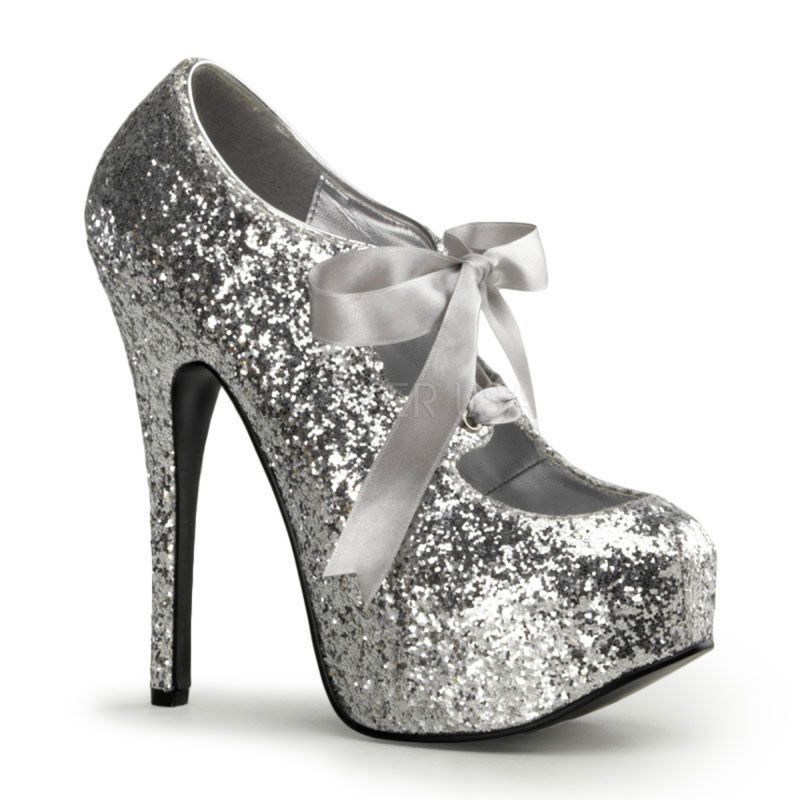 chaussure a talon paillette