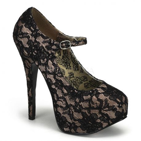 escarpin dentelle