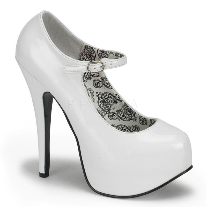 escarpin blanche