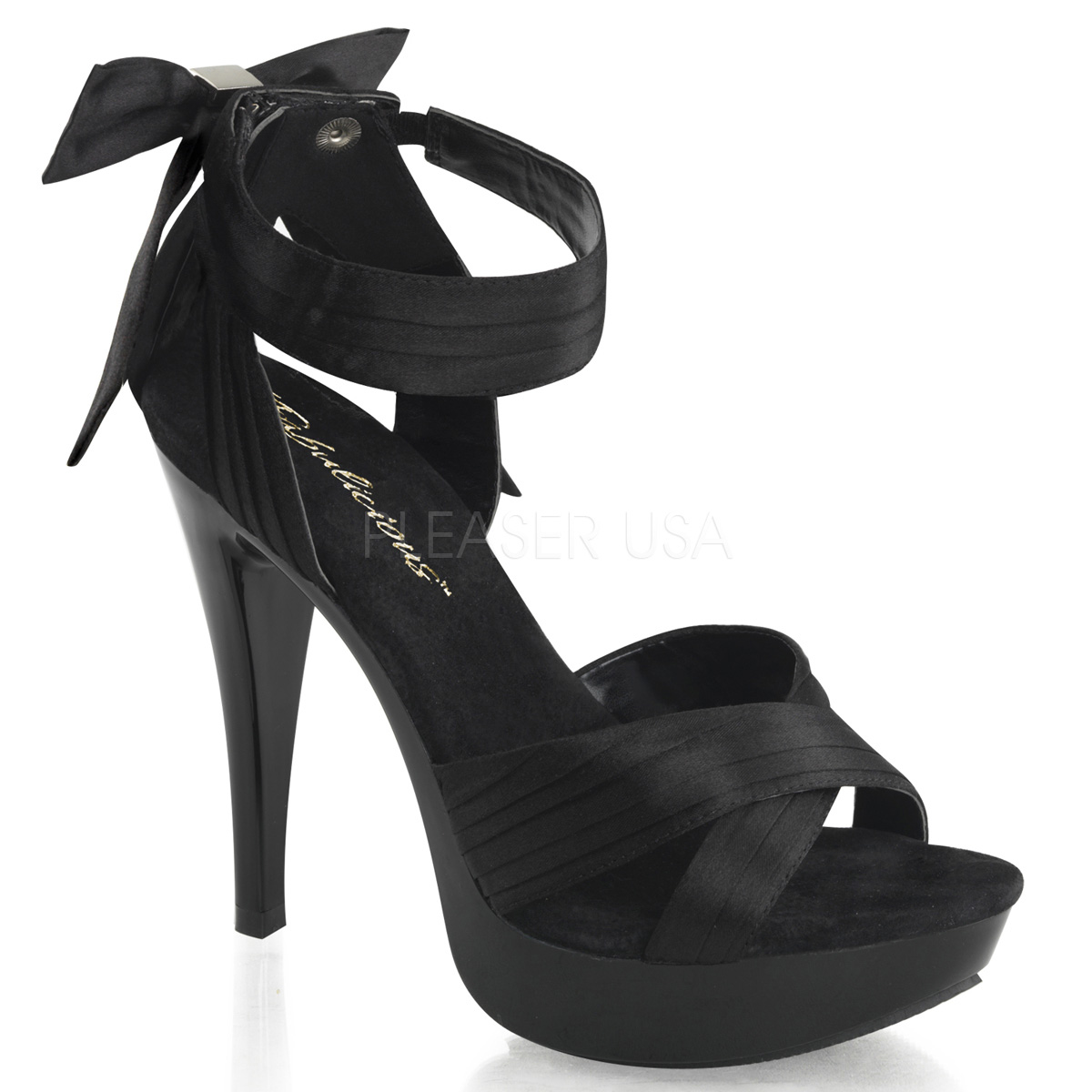 Nu-pied habillé coloris noir talon fin - Pointure : 36 - Fabulicious - Modalova
