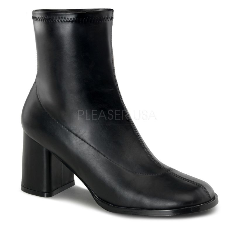 bottes talon carre